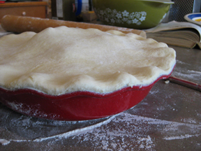 Apple Pie, Ready for the oven