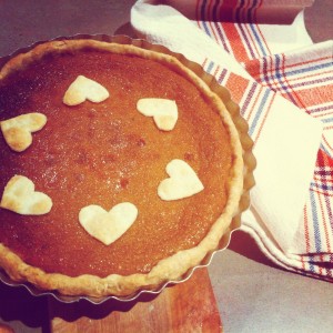 Honey-Ginger Pumpkin Pie