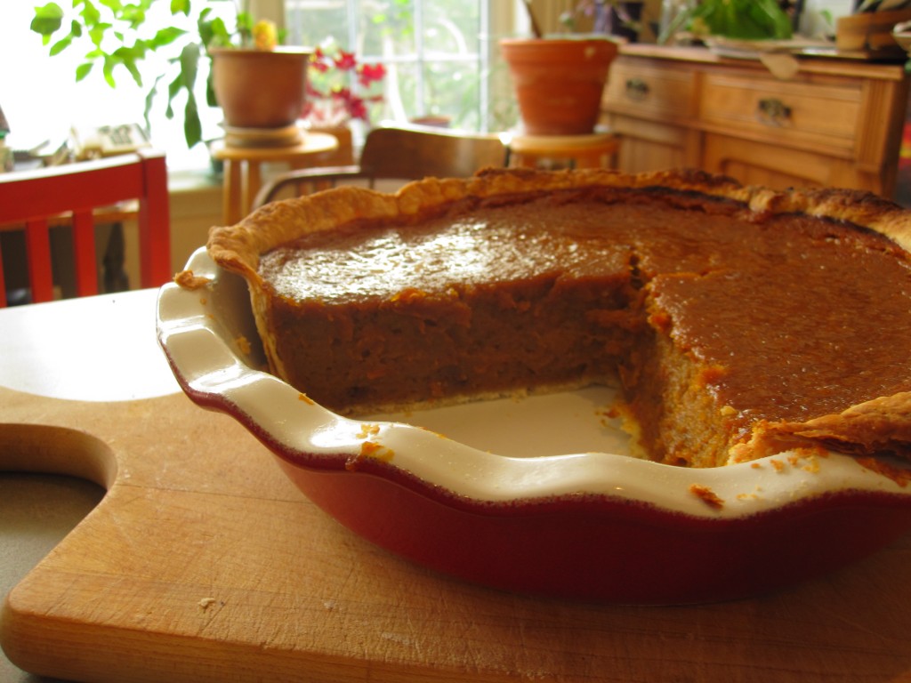 Honey Ginger Pumpkin Pie Recipe