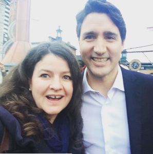 A selfie with PM Trudeau!
