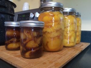 Canning Peaches - hot Pack Method