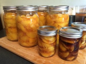 Canning Peaches - Hot Pack Method