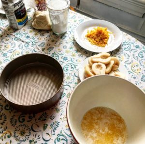 Pear and Cardamom Caramel Cake