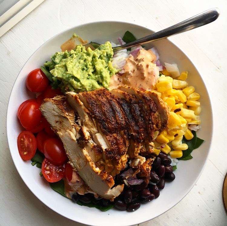 Chicken Burrito Bowls