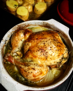 Poulet en cocotte (Roast Chicken in a Pot)