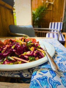 Summer Coleslaw with Apple Cider Vinegar