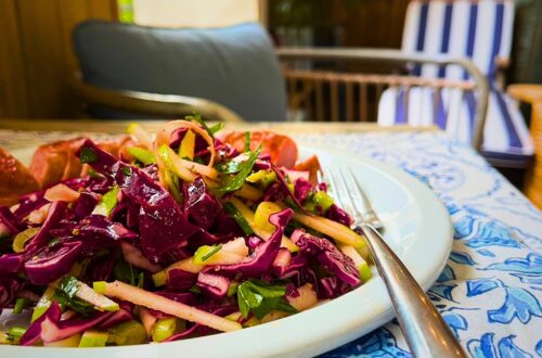 Summer Coleslaw with Apple Cider Vinegar