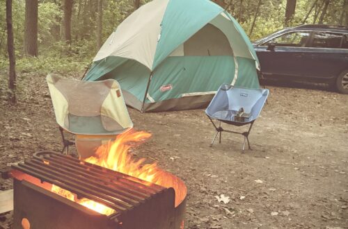 Camping Tent - Campfire
